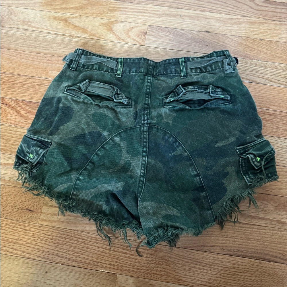 Free People Camo Shorts